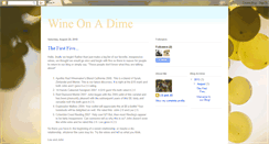 Desktop Screenshot of enjoywineonadime.blogspot.com