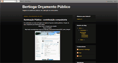 Desktop Screenshot of bertioga-orcamentopublico.blogspot.com