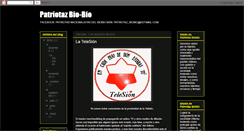 Desktop Screenshot of patriotaz-biobio.blogspot.com