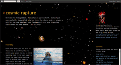 Desktop Screenshot of cosmic-rapture.blogspot.com