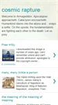 Mobile Screenshot of cosmic-rapture.blogspot.com