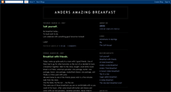 Desktop Screenshot of amazingbreakfast.blogspot.com