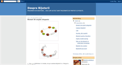 Desktop Screenshot of desprebijuterii.blogspot.com