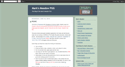 Desktop Screenshot of marksmeadow.blogspot.com