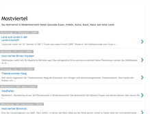 Tablet Screenshot of mostviertel.blogspot.com