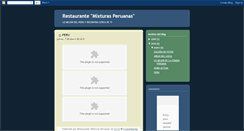 Desktop Screenshot of mixturasperuanas.blogspot.com