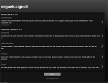 Tablet Screenshot of miguelucignoli.blogspot.com