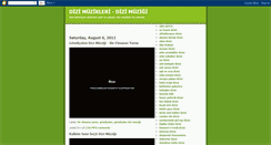 Desktop Screenshot of dizi-muzikleri.blogspot.com