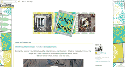 Desktop Screenshot of angelbearscraps.blogspot.com
