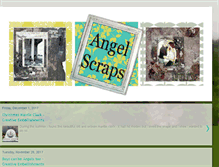 Tablet Screenshot of angelbearscraps.blogspot.com