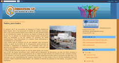 Desktop Screenshot of democracia-trespuntocero.blogspot.com