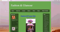 Desktop Screenshot of fashionglamourinfo.blogspot.com