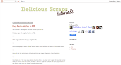 Desktop Screenshot of delicioustutorials.blogspot.com