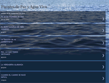 Tablet Screenshot of fuentesdepazyaguaviva.blogspot.com