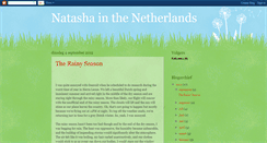 Desktop Screenshot of natashainthenetherlands.blogspot.com