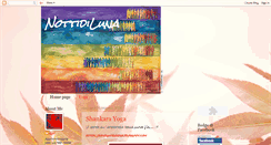 Desktop Screenshot of nottidiluna.blogspot.com