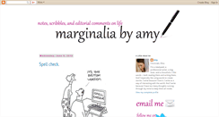 Desktop Screenshot of marginaliabyamy.blogspot.com
