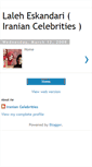 Mobile Screenshot of laleheskandari.blogspot.com