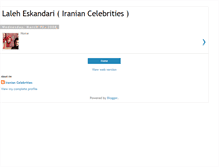 Tablet Screenshot of laleheskandari.blogspot.com