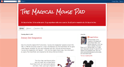 Desktop Screenshot of magicalmousepad.blogspot.com