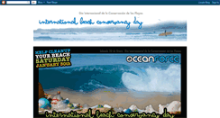 Desktop Screenshot of conserveyourbeach.blogspot.com