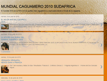 Tablet Screenshot of mundial2010elcaguamero.blogspot.com