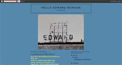 Desktop Screenshot of helloedwardmorgan.blogspot.com