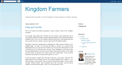 Desktop Screenshot of kingdomfarmersnz.blogspot.com