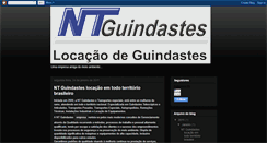 Desktop Screenshot of ntguindastes.blogspot.com