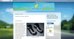 Desktop Screenshot of detriafi.blogspot.com