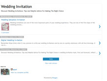 Tablet Screenshot of e-weddinginvitation.blogspot.com