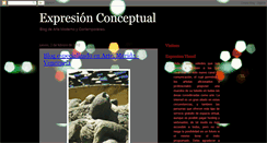 Desktop Screenshot of expresionconceptual.blogspot.com