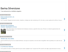 Tablet Screenshot of darinasilverstone.blogspot.com