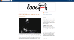 Desktop Screenshot of loveyourears.blogspot.com