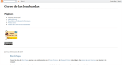 Desktop Screenshot of cerrodelaslombardas.blogspot.com