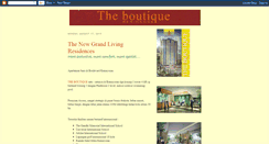 Desktop Screenshot of boutiqueapartment.blogspot.com