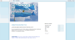 Desktop Screenshot of creditosarg.blogspot.com