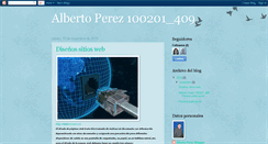 Desktop Screenshot of albertoperez100201409.blogspot.com