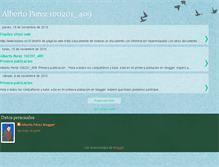 Tablet Screenshot of albertoperez100201409.blogspot.com