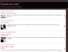 Tablet Screenshot of pasadademoda.blogspot.com