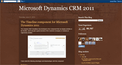 Desktop Screenshot of msdynamics2011.blogspot.com