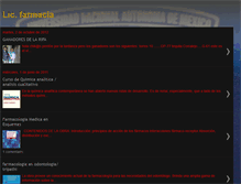 Tablet Screenshot of farmacia-unam.blogspot.com