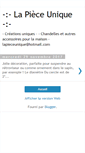 Mobile Screenshot of lapieceunique.blogspot.com