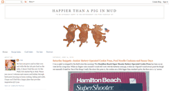 Desktop Screenshot of happierthanapiginmud.blogspot.com