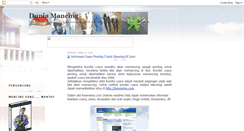 Desktop Screenshot of pancinganku.blogspot.com