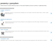 Tablet Screenshot of prezenty-4you.blogspot.com
