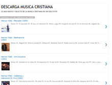 Tablet Screenshot of decargar-music-cristiana.blogspot.com