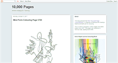 Desktop Screenshot of 10000pages.blogspot.com