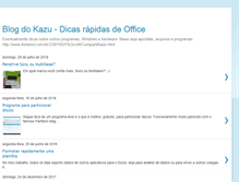 Tablet Screenshot of blogdokazu.blogspot.com