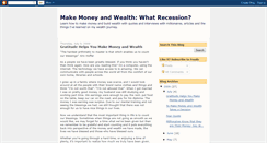 Desktop Screenshot of makemoneyandwealth.blogspot.com